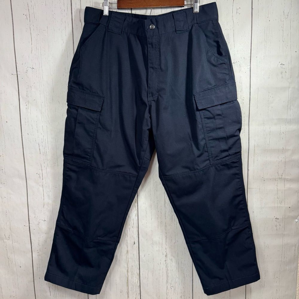 5.11 Tactical Series Mens Navy Cargo Pants XL Workwear Utility Outdoors Workwear